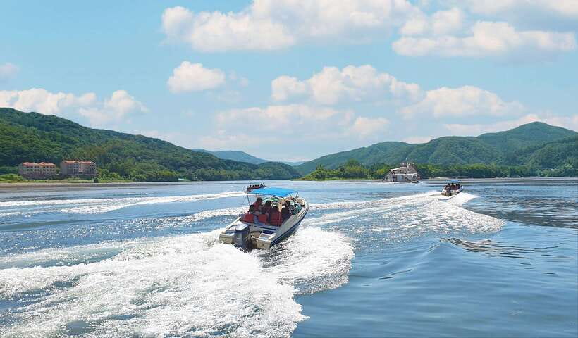 Seoul: Nami Island and Garden of Morning Calm opt Railbike - Gangchon Rail Bike: pedal through the countryside