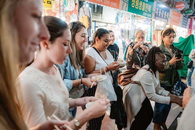 Seoul: Night Market Food Tour with Local Guide - Dietary limits and the less comfortable parts