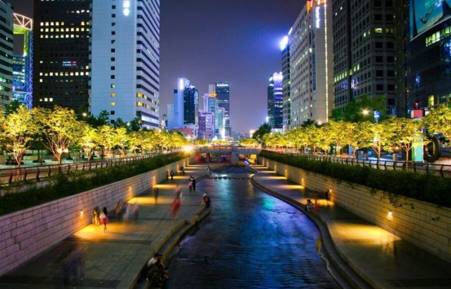 Seoul: Nighttime Tour of Palace, Market, Naksan Park & More - Starting Out With Central Pickup Options
