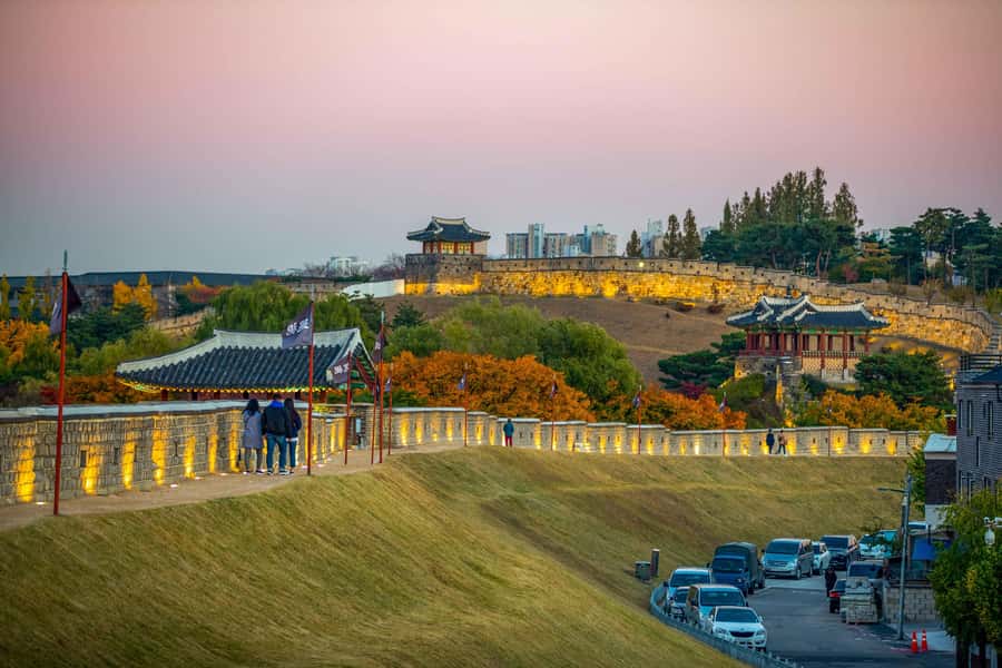 Seoul : Suwon Hwaseong Fortress+Starfield Library+Waujeongsa - Transport, timing, and the $49 value