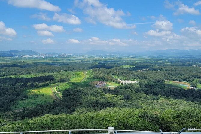 Small Group Tour to DMZ & Suspension Bridge with Hotel Pickup - Looking toward North Korea at Dora Observatory