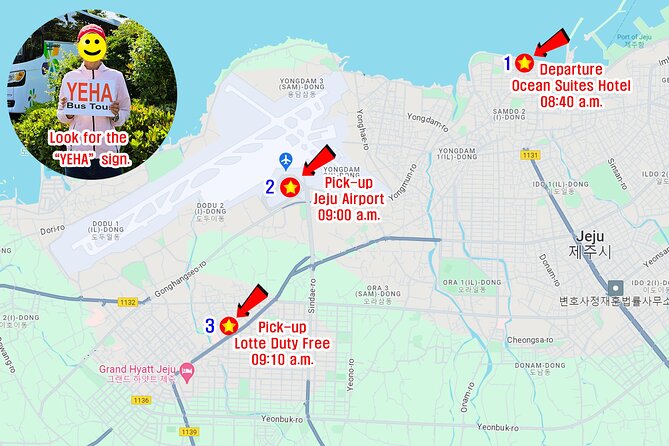 South-West Jeju Essentials: Hallasan & Signature Highlights - Early pickup and the ride toward Hallasan