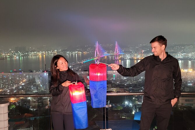 Visit Busan night market and enjoy the night view of Busan harbor - Starting at Jagalchi Station at 7pm