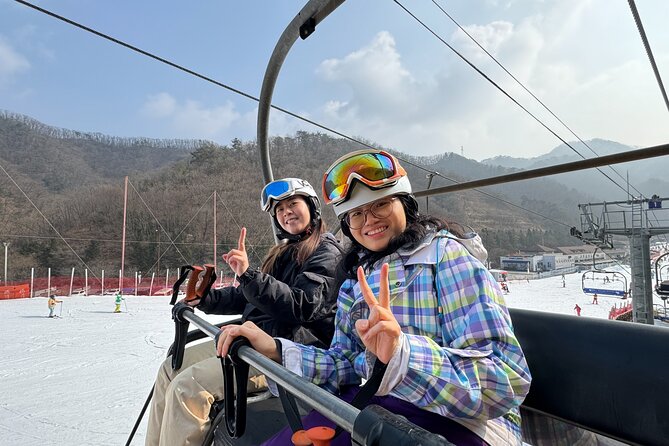 Vivaldi Park Winter Ski with Eobi Ice Valley Day Tour from Seoul - What the ski and snowboard packages really include